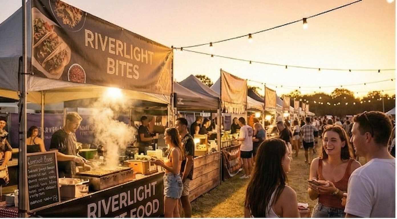 Festival food vendors